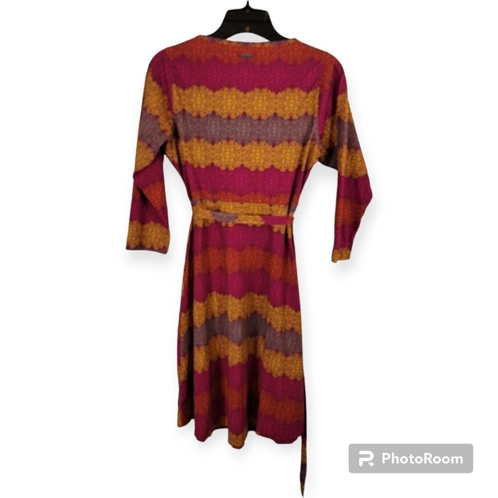 Merrell Womens Multicolor Print Dress Boho Casual Festive Size XS - Picture 3 of 5